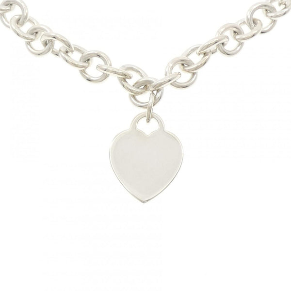 Tiffany & Co. 925 Silver Heart Tag Necklace