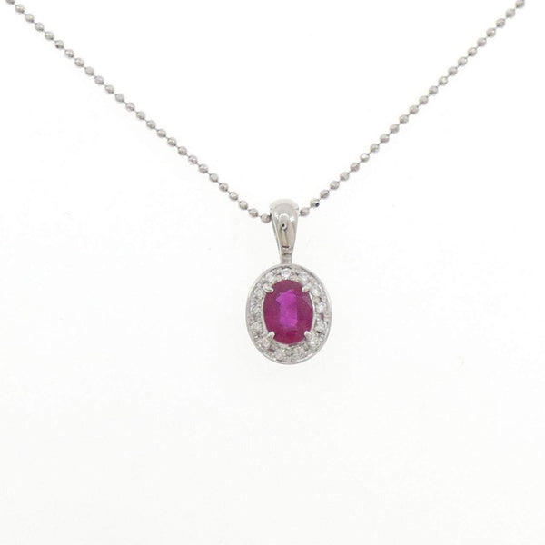PT900 PT850 Ruby Necklace