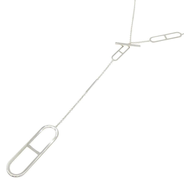 Hermes Ever Chaine d Ancre 925 Silver Necklace