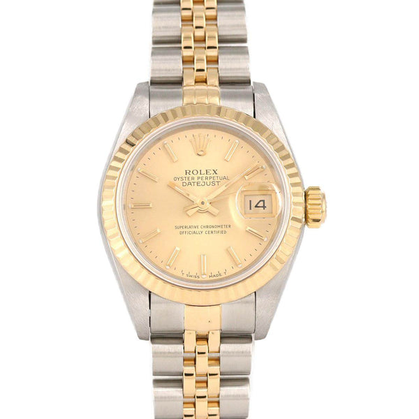 Rolex Datejust Stainless Steel Yellow Gold