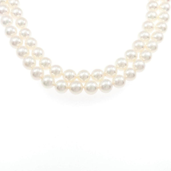 Tasaki Akoya Pearl Silver Necklace