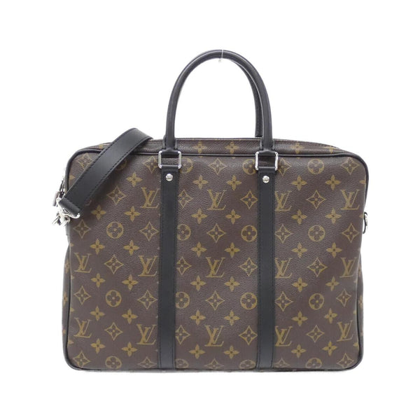 Louis Vuitton Monogram Macassar Briefcase