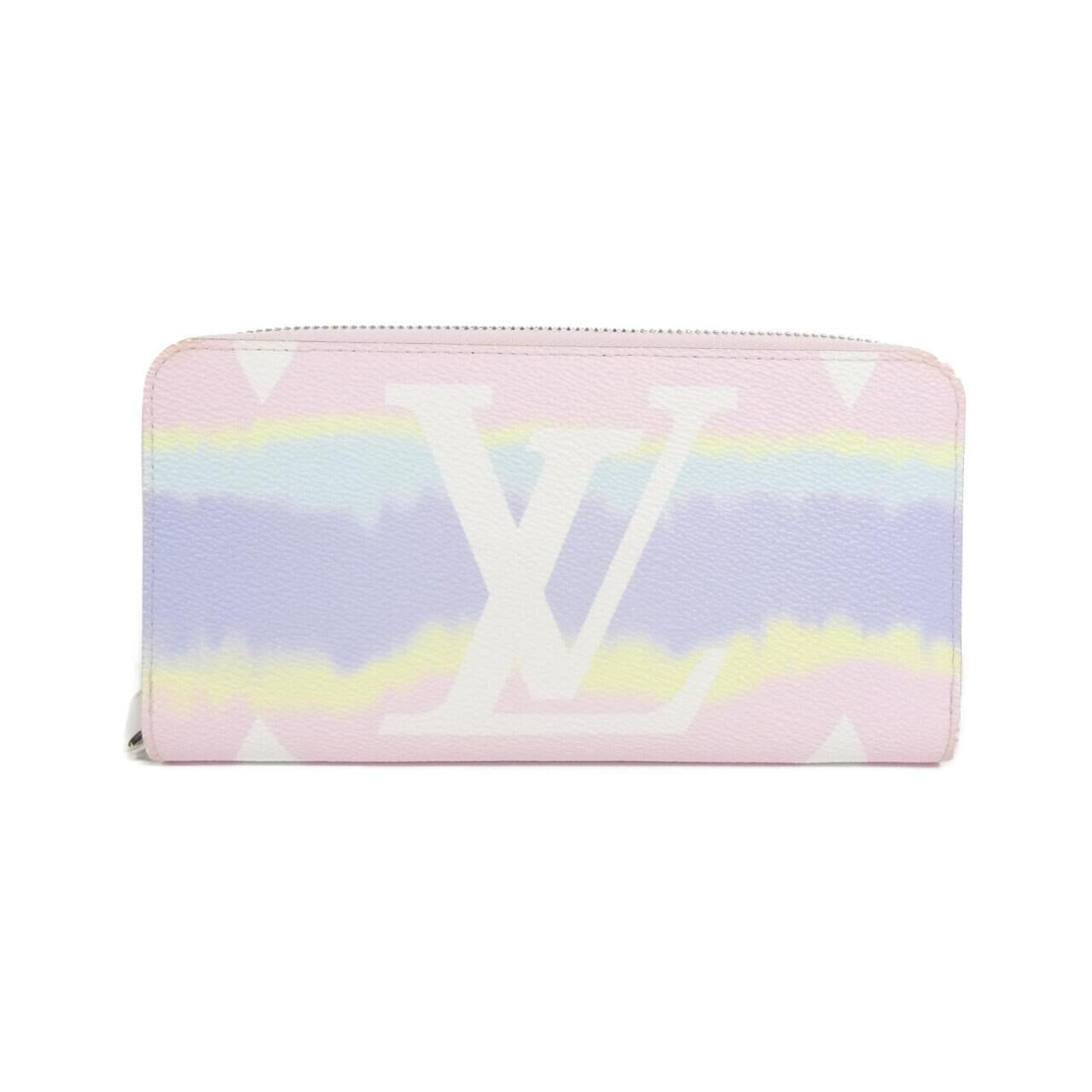 Louis Vuitton LV Escale Zippy Wallet Coated Canvas Long Wallet