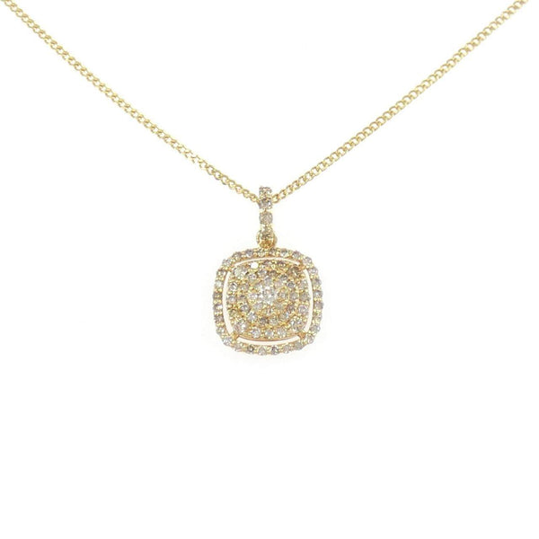 Au750 Diamond Necklace