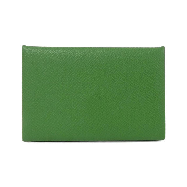 Hermes Calvi Verso Epsom Card Case