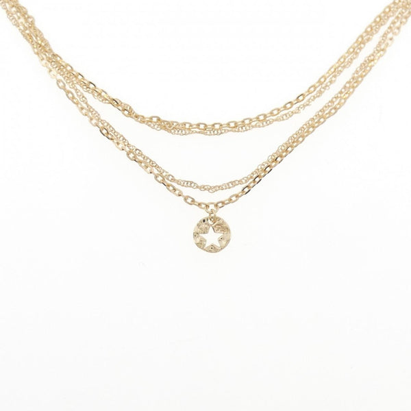 Star Jewelry K10 Yellow Gold Necklace