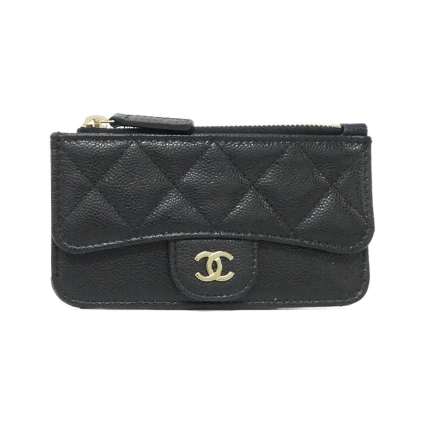 Chanel Timeless Classic Line Grained Calf Card Case