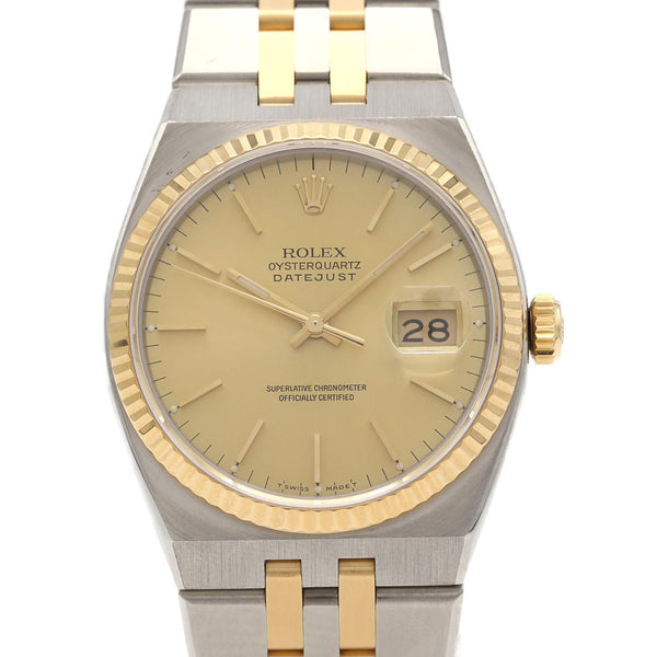 Rolex Oysterquartz Stainless Steel Yellow Gold