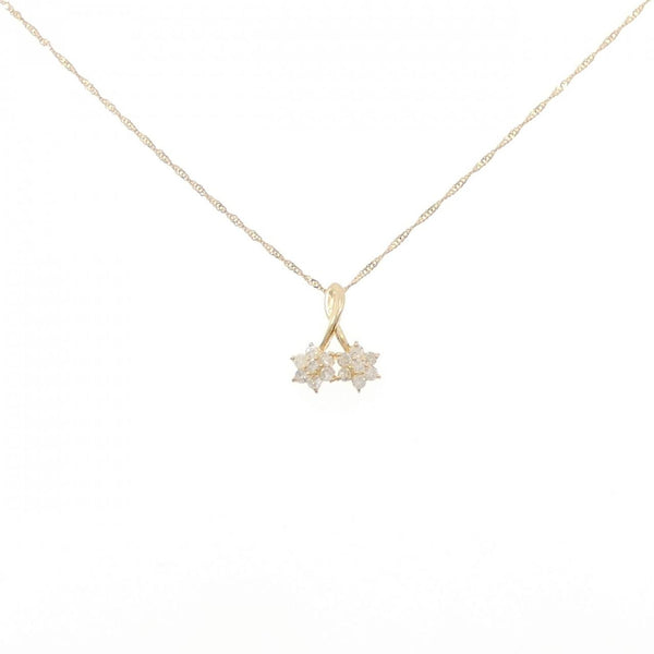 Au750 Diamond Necklace