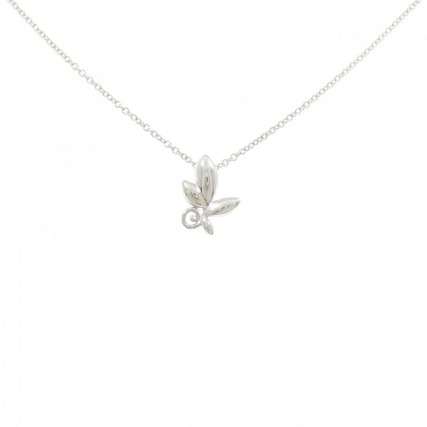 Tiffany Olive Leaf 925 Silver Necklace