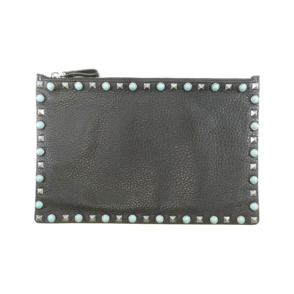 Valentino Garavani Leather Clutch Bag