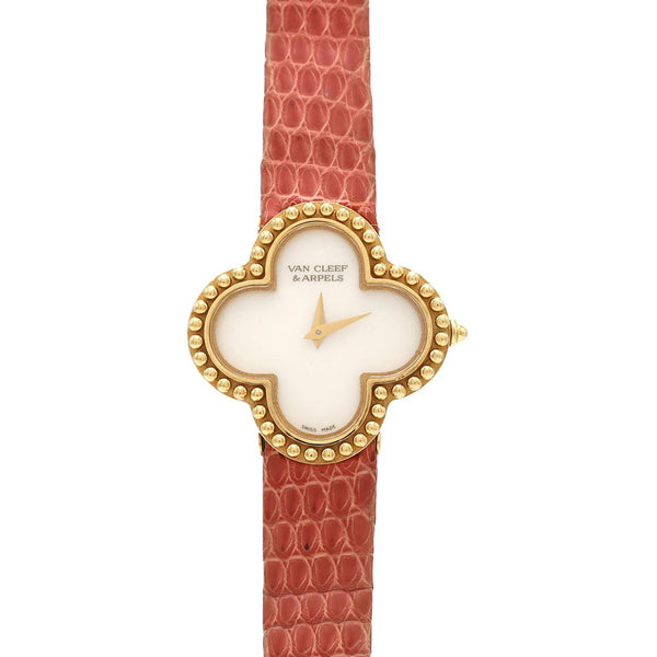 Van Cleef & Arpels Alhambra Yellow Gold Quartz