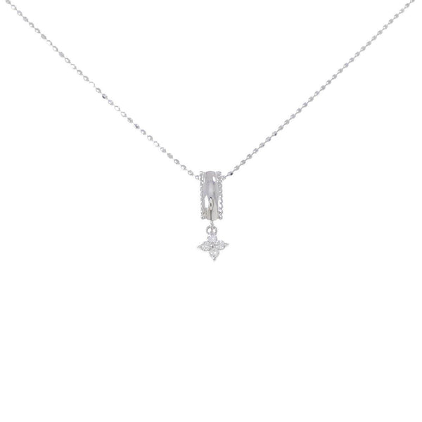 Vendome Au750 White Gold Diamond Necklace