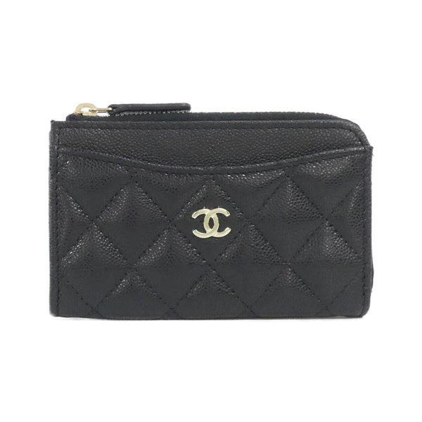 Chanel Timeless Classic Caviar Skin Card Case