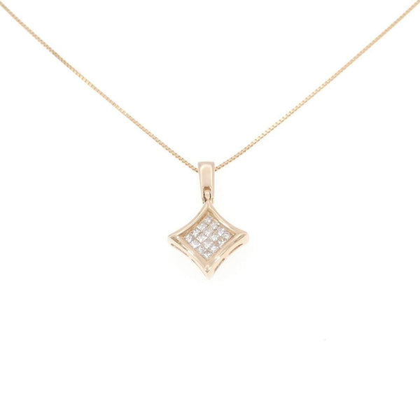 Au750 Diamond Necklace