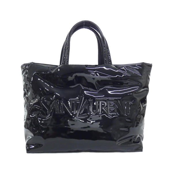 Saint Laurent Patent Leather Tote Bag