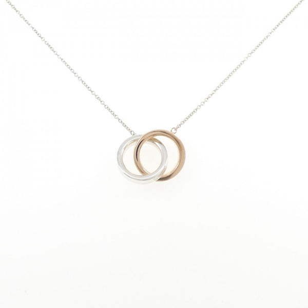 Tiffany 1837 Interlocking Circle 925 Silver Necklace