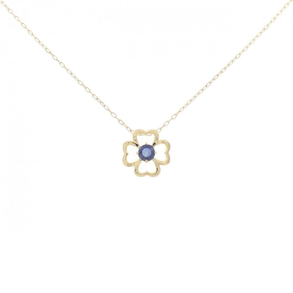 Au750 Sapphire Necklace