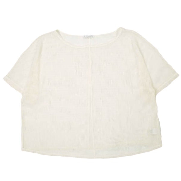 BEAUTY&YOUTH UNITED ARROWS Polyester Mesh Boat Neck Pullover