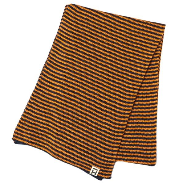 HEIMAT TEXTIL Scarf Fine Stripe Wool Scarf Limited