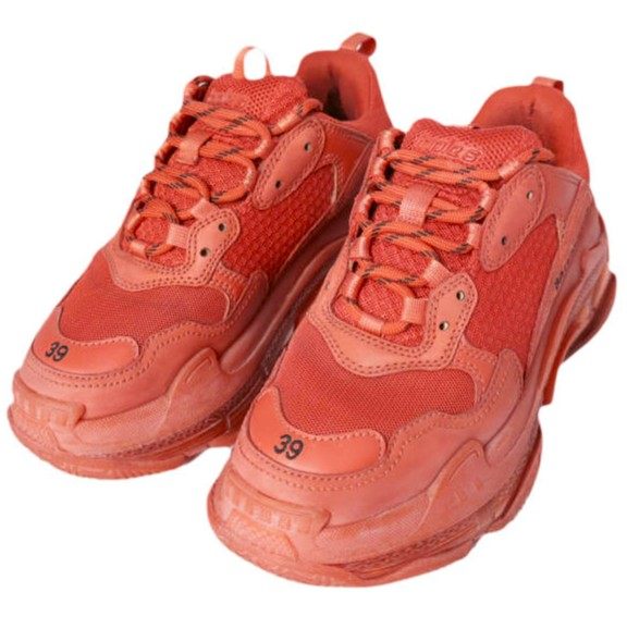 Balenciaga Triple S Clear Sole Trainer Sneakers