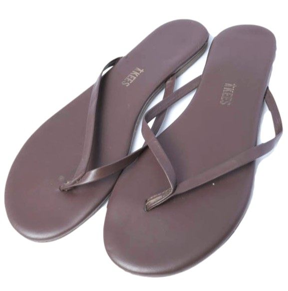 TKEES Leather Thong Sandals