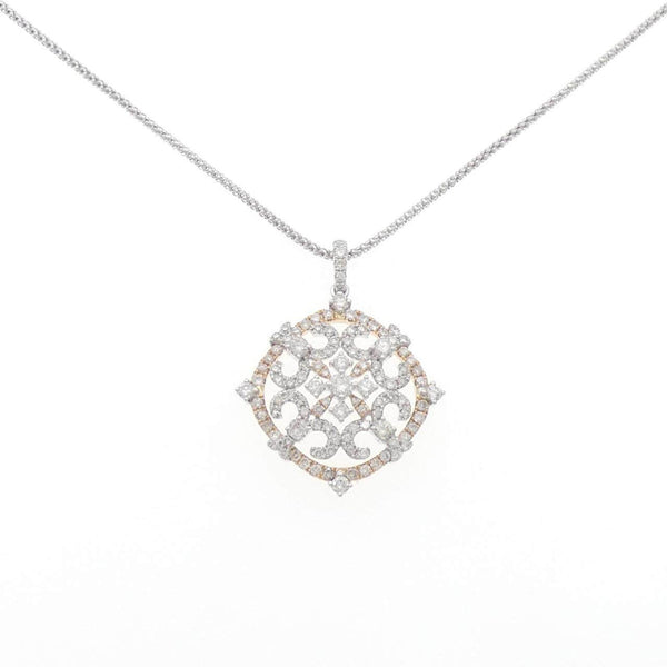 Au750 Diamond Necklace