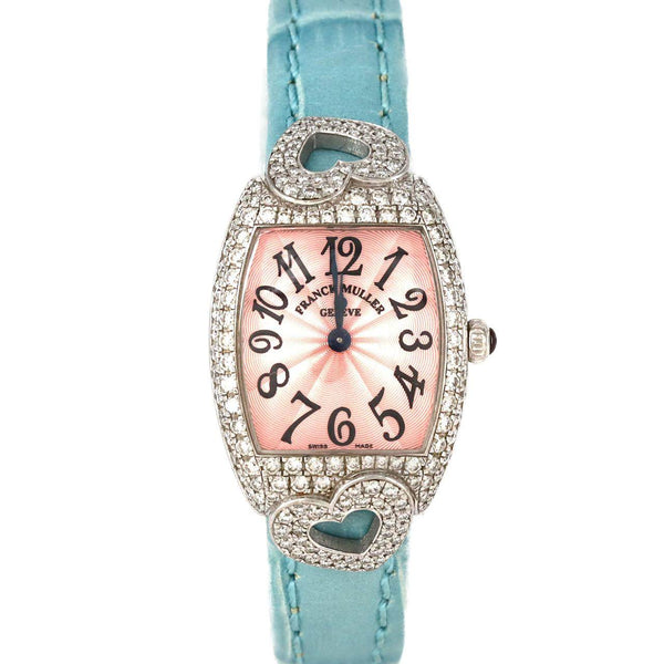 Franck Muller Cintree Curvex White Gold Quartz