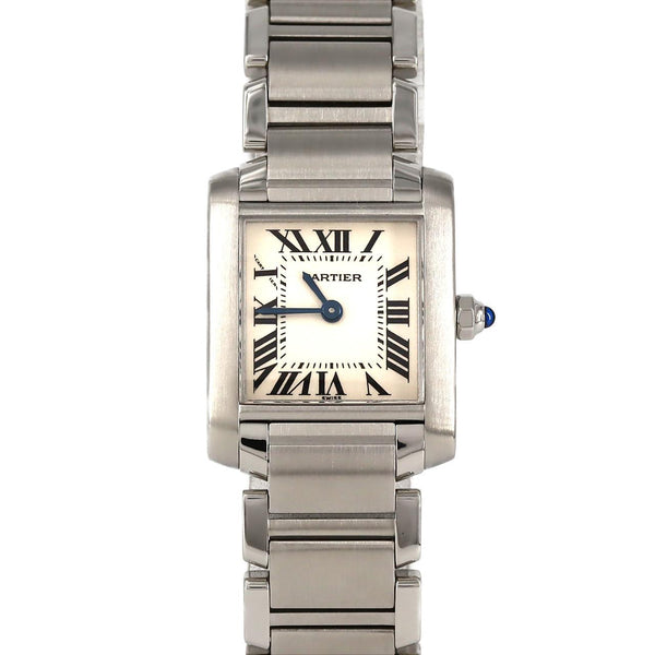 Cartier Tank Francaise Stainless Steel Ladies
