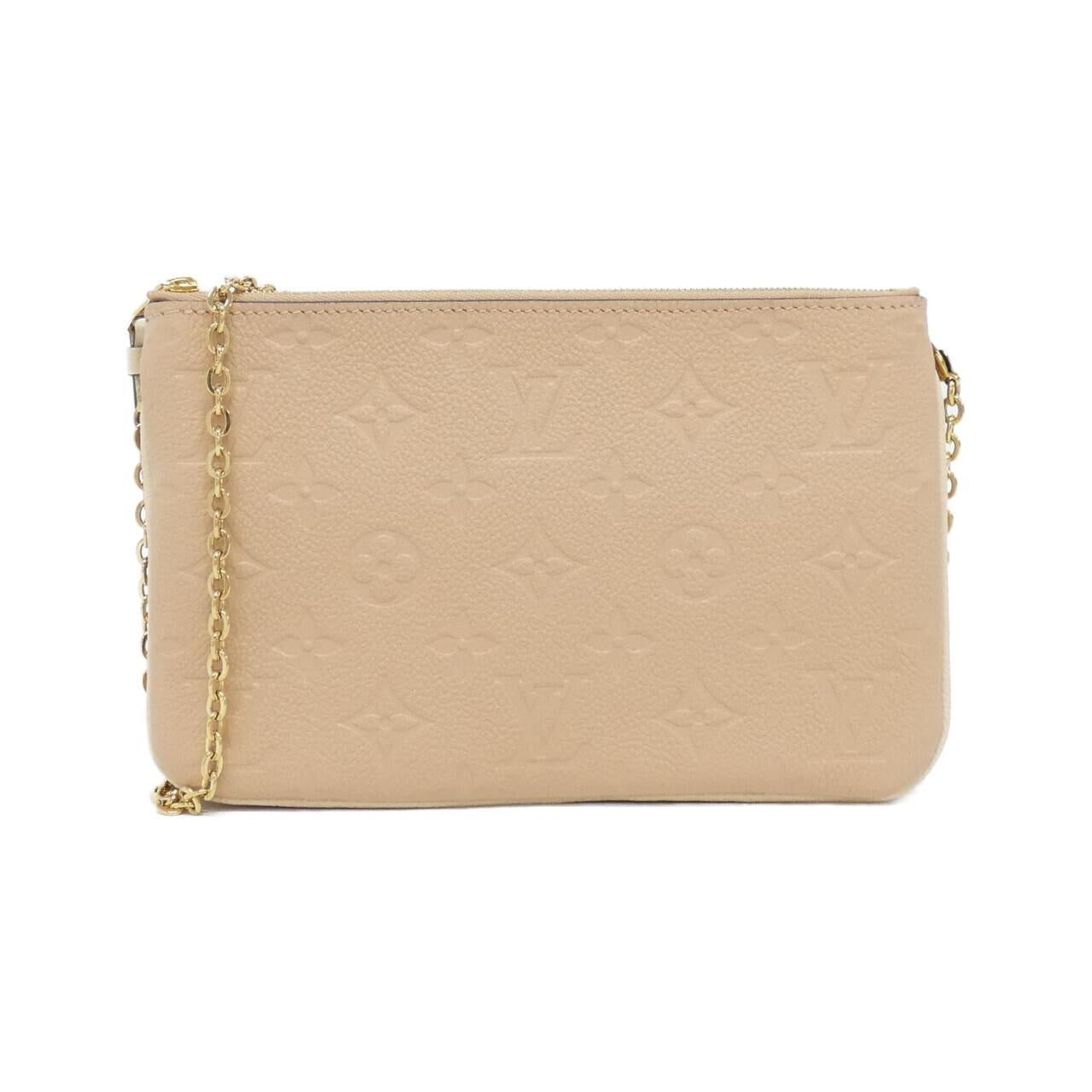 Louis Vuitton Monogram Empreinte Pochette Double Zip shoulder bag
