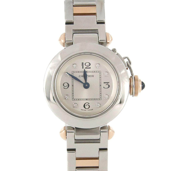 Cartier Miss Pasha Stainless Steel Pink Gold