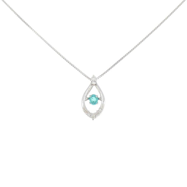PT900 PT850 PARAIBATOURMALINE DIAMOND NECKLACE