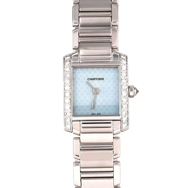 Cartier Tank Francaise White Gold Quartz