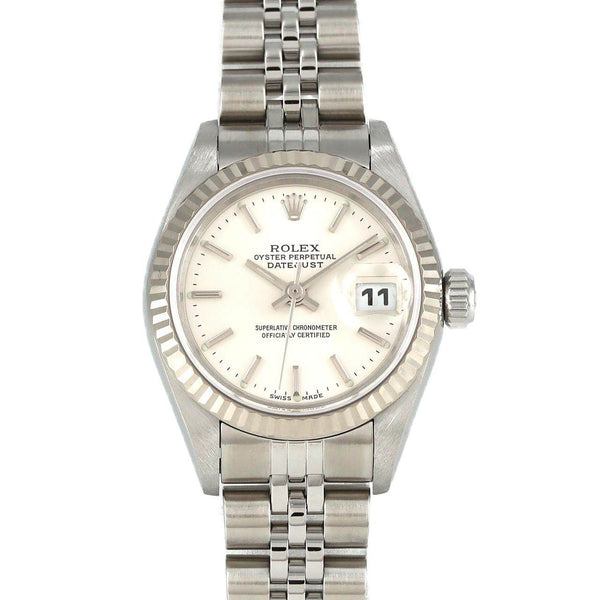 Rolex Datejust Stainless Steel White Gold