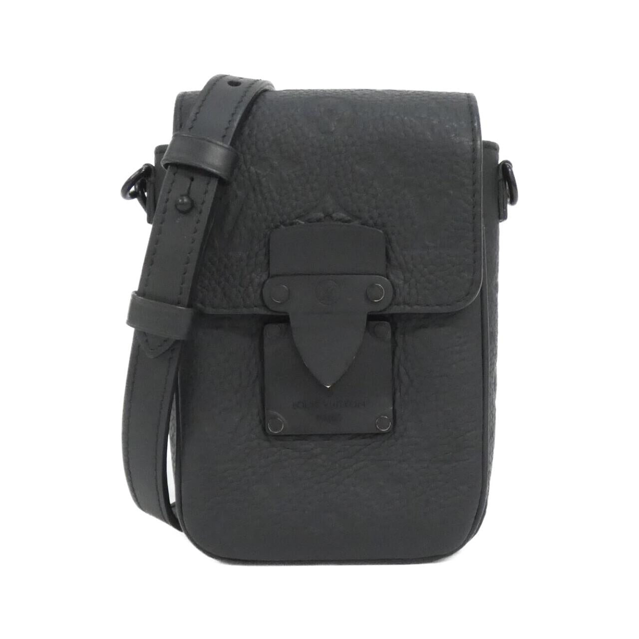 Louis Vuitton S Lock Vertical Wearable Wallet Monogram Taurillon Shoulder Bag