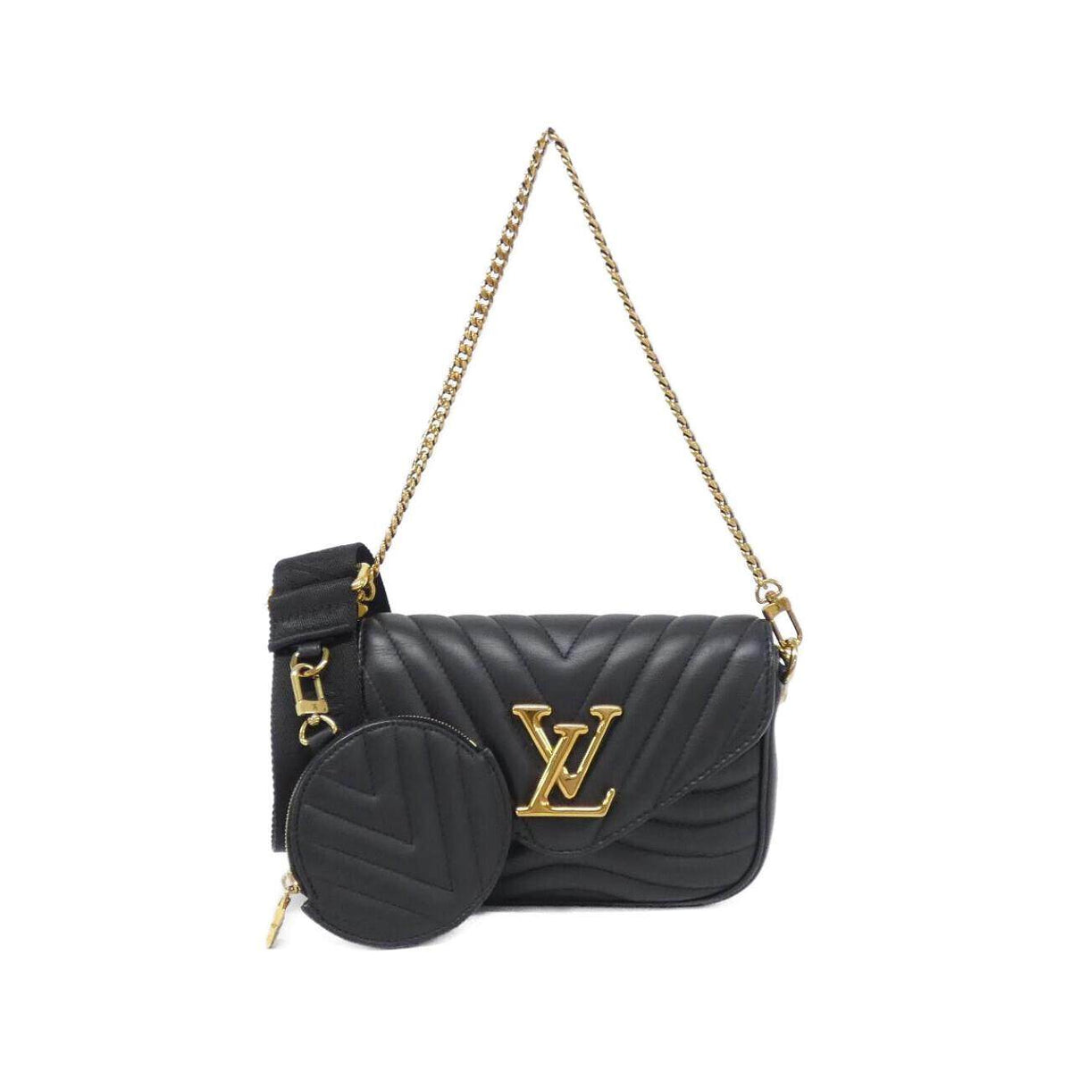 Louis Vuitton Multi Pochette Calf Shoulder Bag