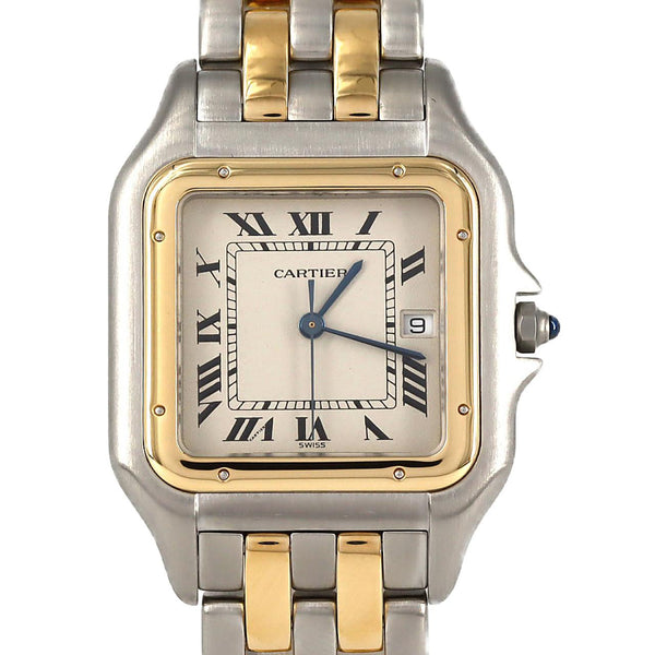 Cartier Panthere Stainless Steel Yellow Gold