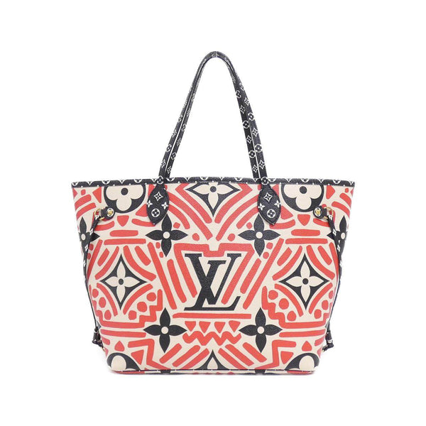Louis Vuitton LV Crafty Neverfull Coated Canvas Tote Bag