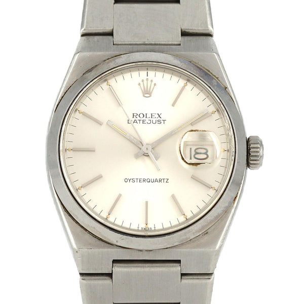 Rolex Oysterquartz Stainless Steel Watch