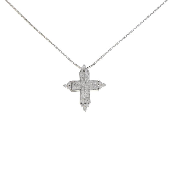 GSTV Platinum Diamond Necklace