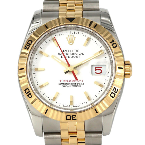 Rolex Turn-O-Graph Stainless Steel Yellow Gold Automatic
