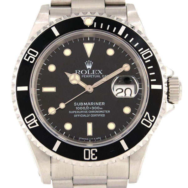 Rolex Submariner Date Stainless Steel Watch
