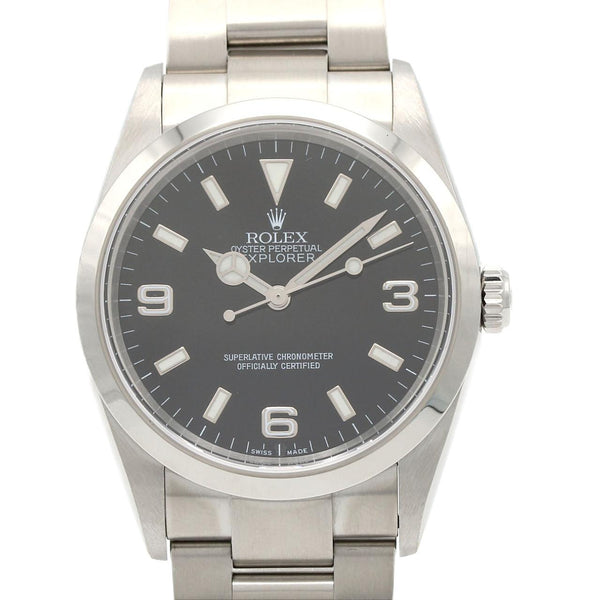 Rolex Explorer I Stainless Steel Watch