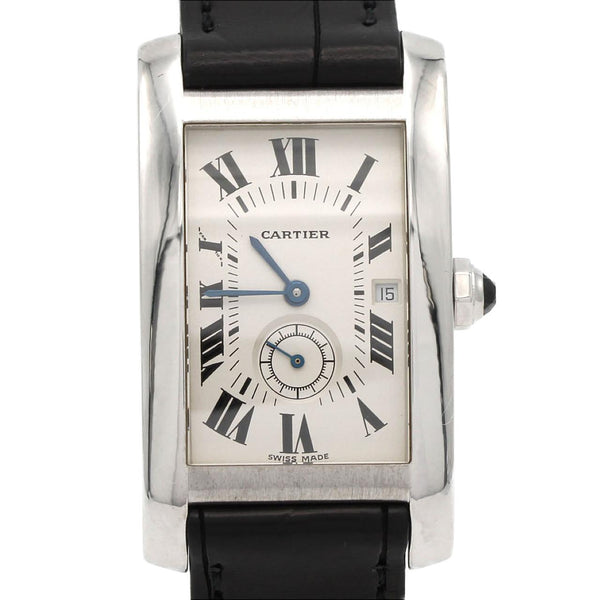 Cartier Tank Americaine White Gold Quartz