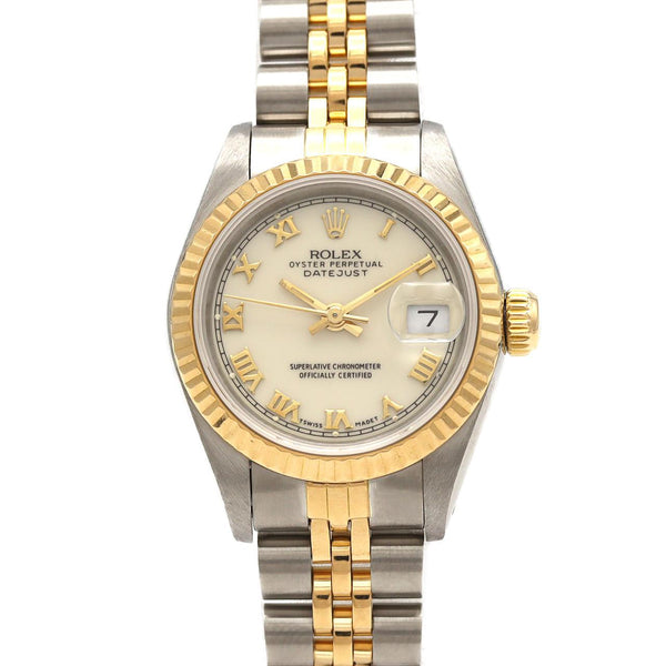 Rolex Datejust Stainless Steel Yellow Gold Watch