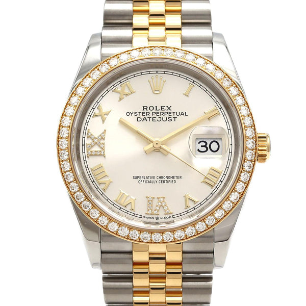 Rolex Datejust Stainless Steel Yellow Gold Automatic