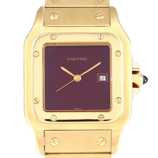Cartier Santos LM Yellow Gold Automatic
