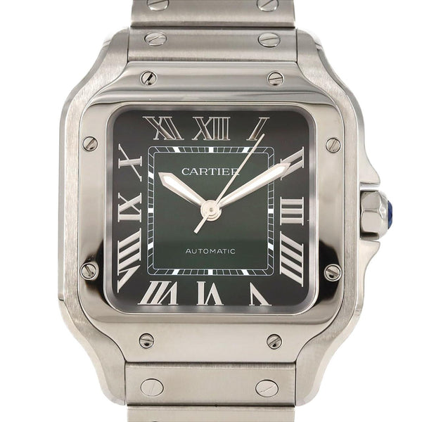 Cartier Santos de Cartier MM Stainless Steel Mens