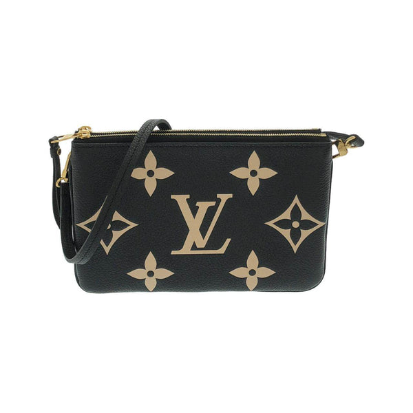 Louis Vuitton Pochette Double Zip Monogram Empreinte Shoulder Bag