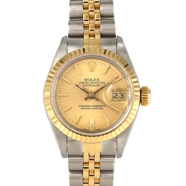 Rolex Datejust Stainless Steel Yellow Gold Automatic
